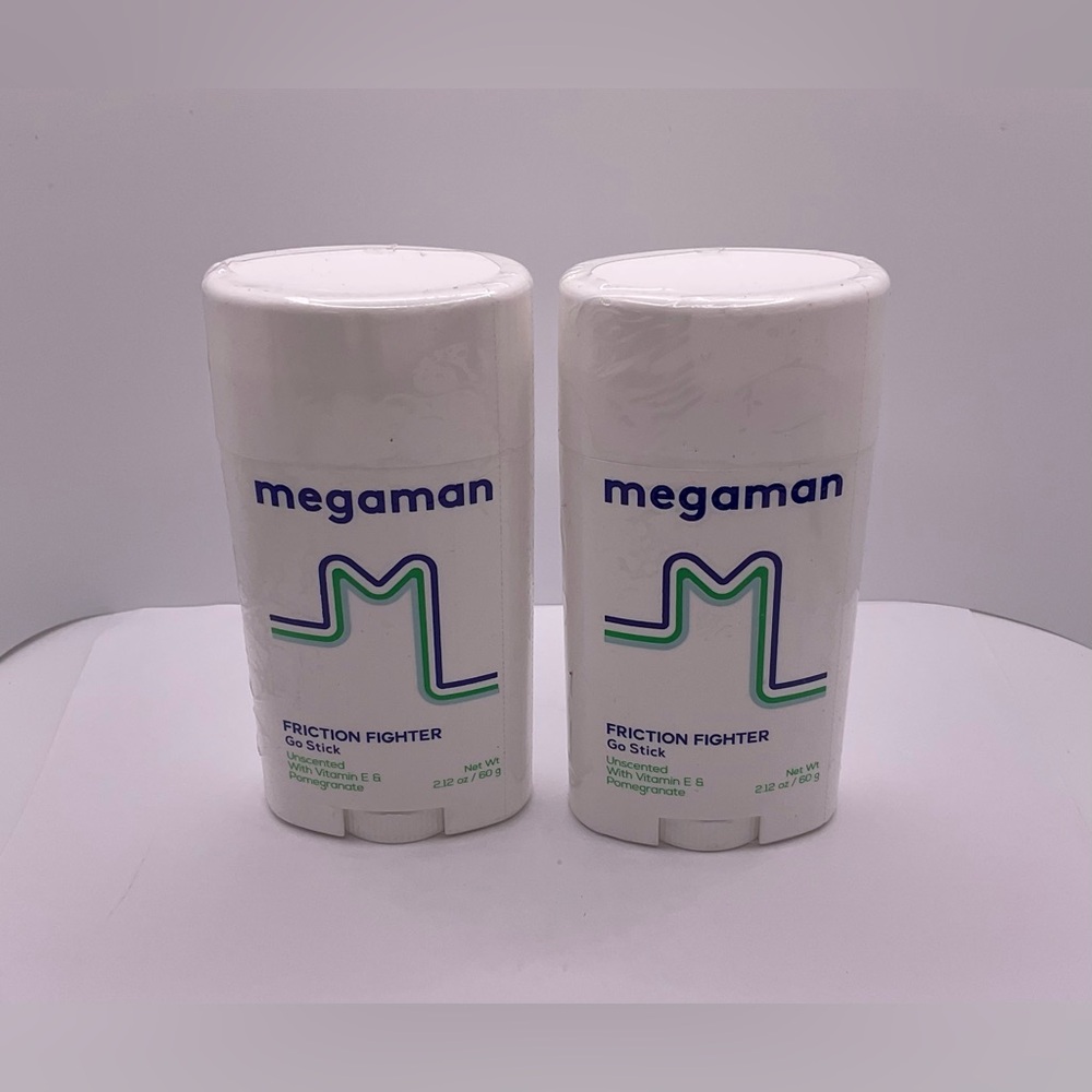 Megaman Friction Fighter Go Stick ~ Unscented ~ Pomegranate Vitamin E Aloe